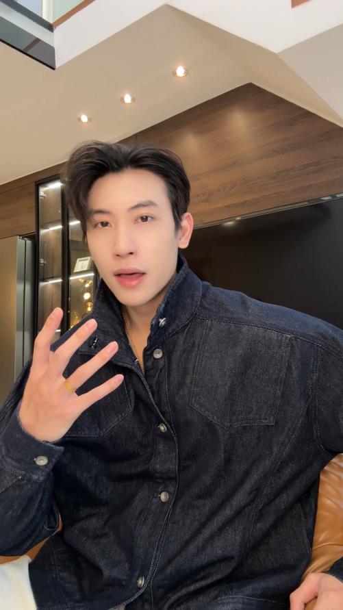 53213SDSA男士秋冬新款痞帅男装韩版解构纽扣立领牛仔夹克外套百搭时尚 商品图0