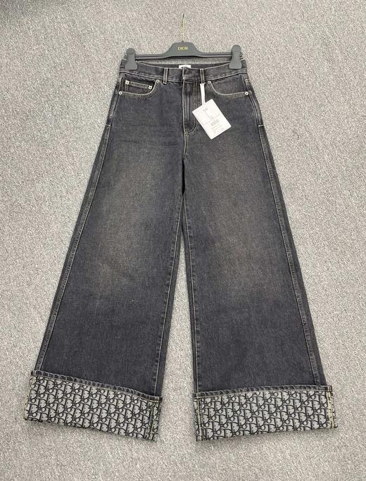 女款阔腿牛仔裤长裤010 商品图0