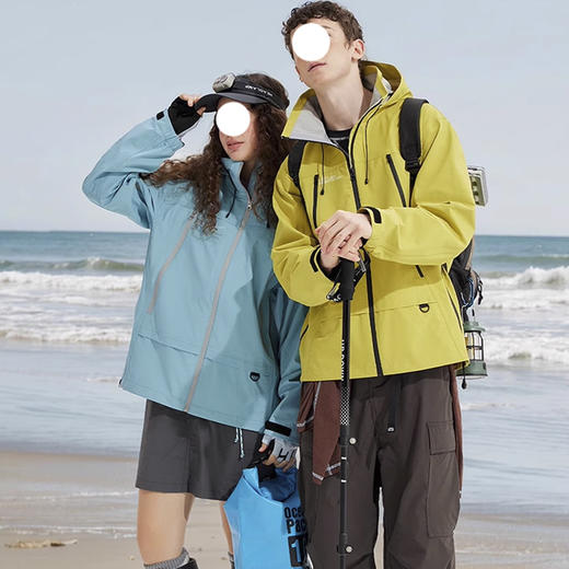 裁缝学苑QL12情侣款冲锋衣纸样羽绒服登山外套男款女装打版 商品图4