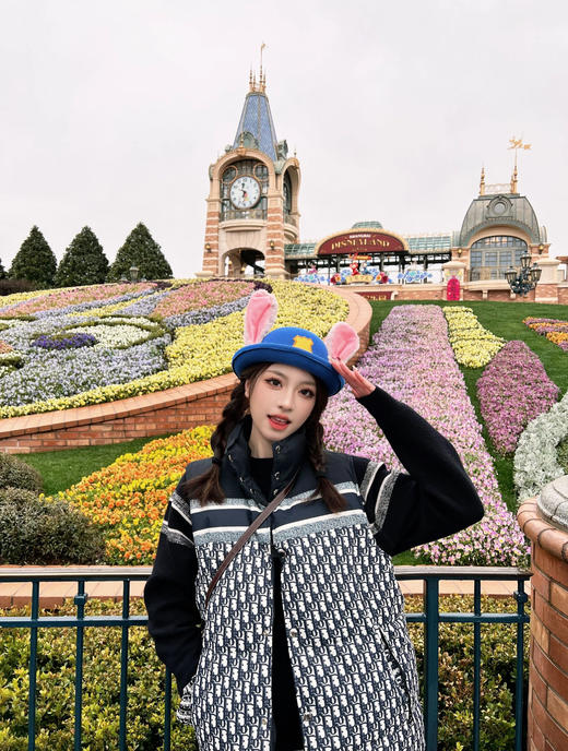 迪奥 Oblique 印花双面穿羽绒马甲（SS） 商品图2