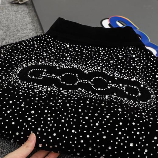 D100409坠银星夜满天星灯芯绒棒球服拉链夹克外套 商品图10