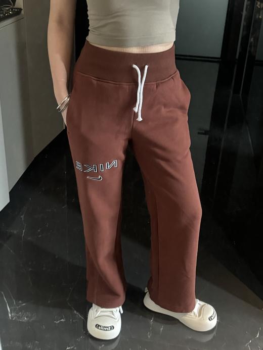 耐家运动加绒系带舒适高腰阔腿针织运动裤 女款（FV 7685） 商品图6