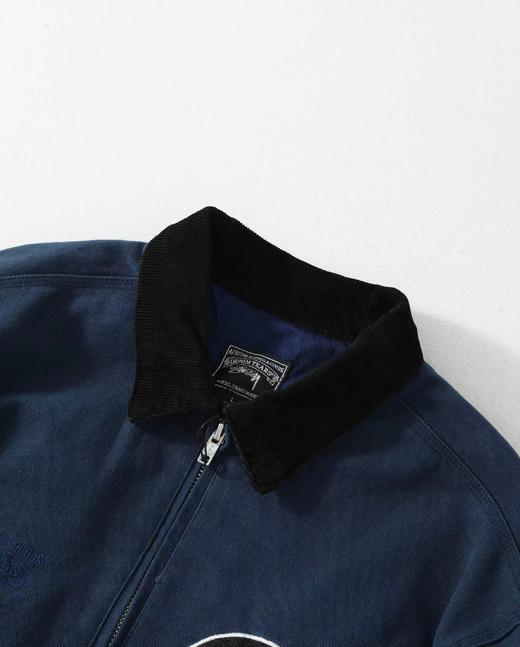 D100407把黑桃放进黑八里！联名款翻领牛仔夹克 商品图8