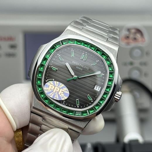 PPF/百达翡丽 5711系列💎镶钻限量版鹦鹉螺/一体Cal.324全自动机芯/直径40mm/厚度8.3超薄➕此5711是目前市面上做的非常好的版本 整表基于原版开模的super copy❕❕❕ 商品图2