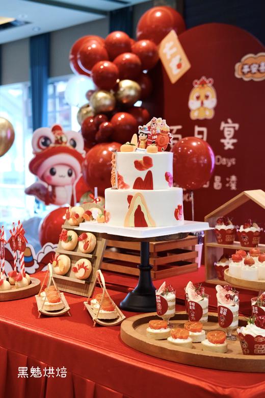 中式宝宝百日宴 商品图1