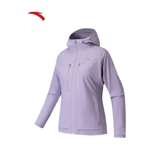 安踏风暴甲 无氟安踏膜冲锋衣女秋季新款户外防水登山外套162547602 商品图3