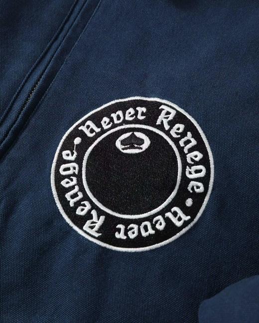 D100407把黑桃放进黑八里！联名款翻领牛仔夹克 商品图12