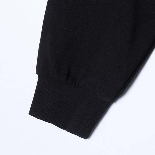 9509SDSA男士秋冬新款痞帅男装韩版纯色压线解构按扣连帽卫衣百搭时尚 商品图4