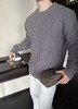 男款提花针织毛衣010 商品缩略图3