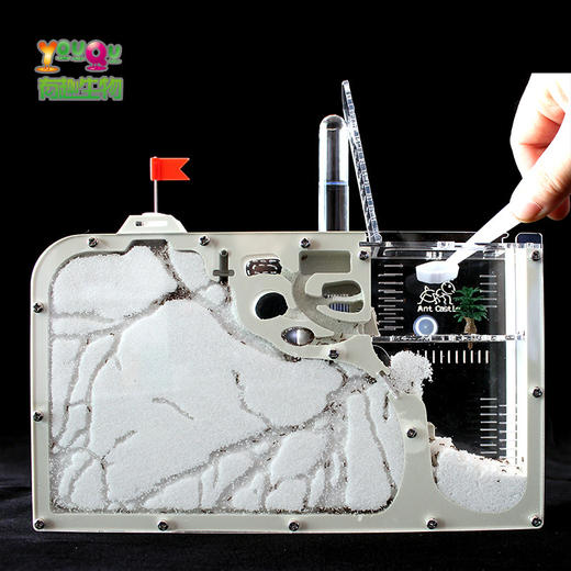 高级多用型蚂蚁城堡【二合一巢穴！自动饮水保湿】蚂蚁工坊|生态玩具科学试验教具蚁巢蚁窝房屋套装。hb 商品图0