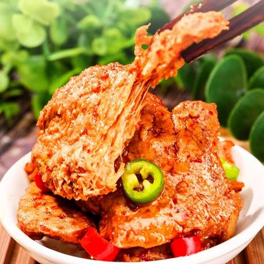 片片香 净素植物蛋白素肉 寺院斋菜佛家素食 休闲零食 商品图0