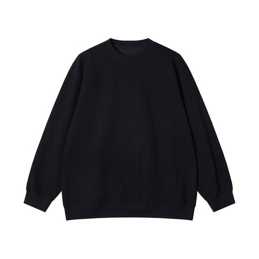 8607SDSA男士秋冬新款痞帅男装高级感纯色针织字母设计圆领卫衣百搭 商品图0