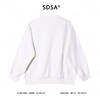 SDSA秋冬新款痞帅男装潮牌简约提花纹理感圆领卫衣百搭宽松上衣 商品缩略图4