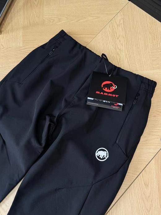 D100413秋冬新品男士四面弹防风防水防刮擦户外软壳运动长裤 商品图6