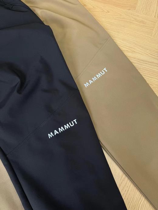 D100413秋冬新品男士四面弹防风防水防刮擦户外软壳运动长裤 商品图2