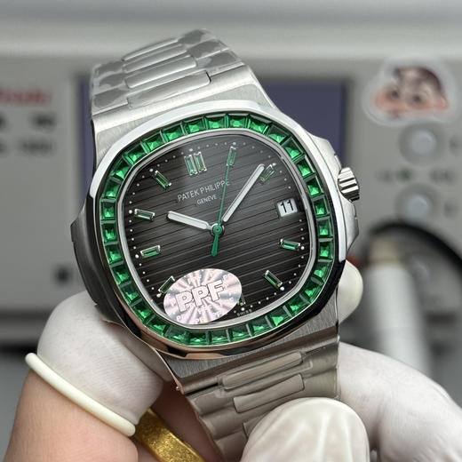 PPF/百达翡丽 5711系列💎镶钻限量版鹦鹉螺/一体Cal.324全自动机芯/直径40mm/厚度8.3超薄➕此5711是目前市面上做的非常好的版本 整表基于原版开模的super copy❕❕❕ 商品图1