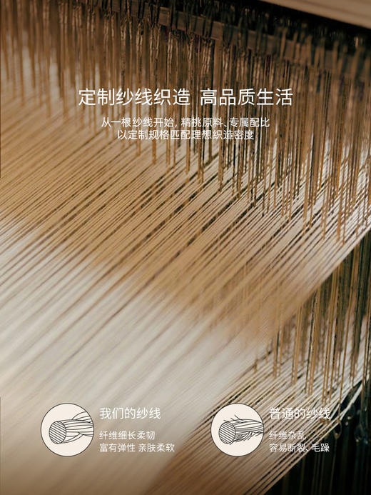 佳丽斯60支全棉轻奢简约纯色金丝四件套 商品图2