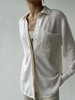Puree｜#1968 Long Shirt 羊绒长衬衫 [  白 / 驼 / 灰  ] 商品缩略图11