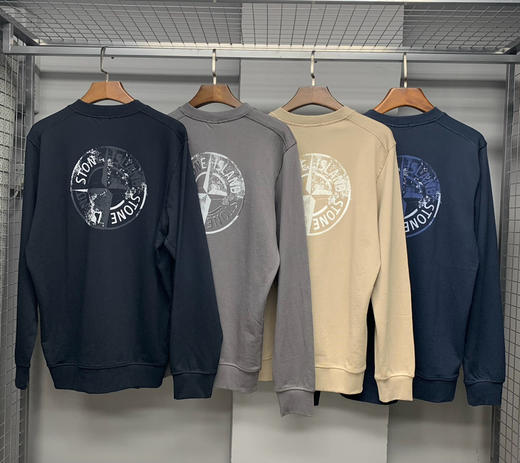 石头岛3m反光圆领毛圈卫衣 商品图0