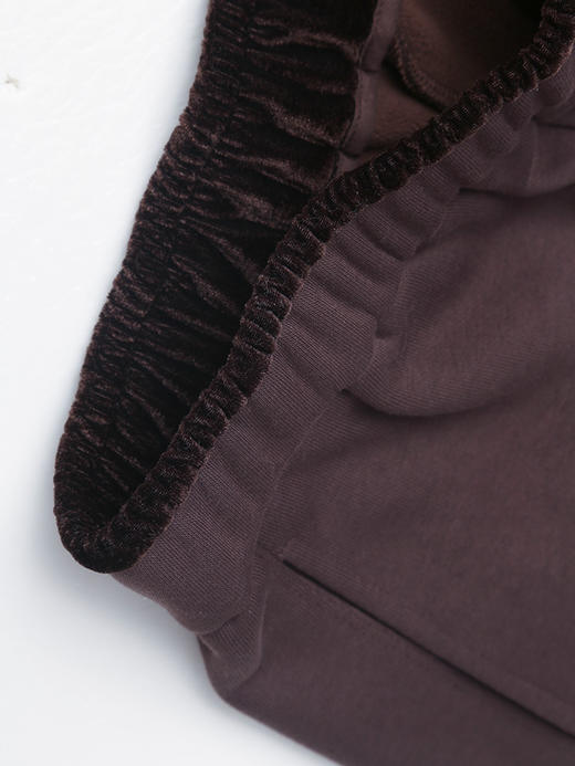 【加绒加厚】深灰色运动裤女 秋冬加绒加厚宽松束脚卫裤 休闲显瘦哈伦裤 商品图2