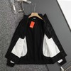 D100408拼色立领拉链夹克外套赛车服夹克 商品缩略图1