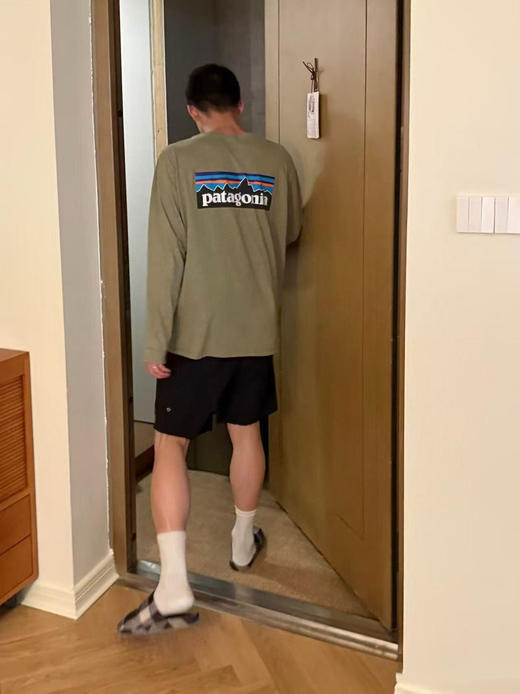 高品质！ 巴塔纯棉长袖T恤 情侣款！ 商品图3