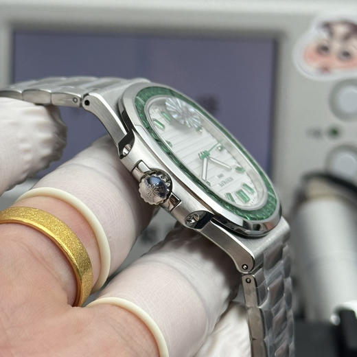 PPF/百达翡丽 5711系列💎镶钻限量版鹦鹉螺/一体Cal.324全自动机芯/直径40mm/厚度8.3超薄➕此5711是目前市面上做的非常好的版本 整表基于原版开模的super copy❕❕❕ 商品图5