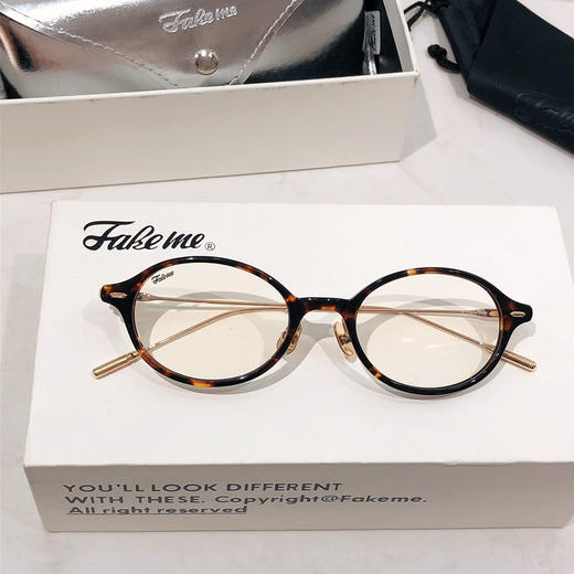 fakeme钛拼接太阳镜镜架 商品图8