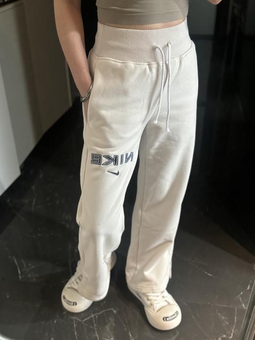 耐家运动加绒系带舒适高腰阔腿针织运动裤 女款（FV 7685） 商品图8