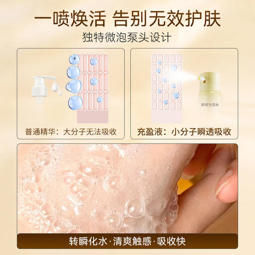 梵西滤镜紧颜充盈液提拉紧致淡化细纹抗皱面部精华液补水喷雾正品 商品图3