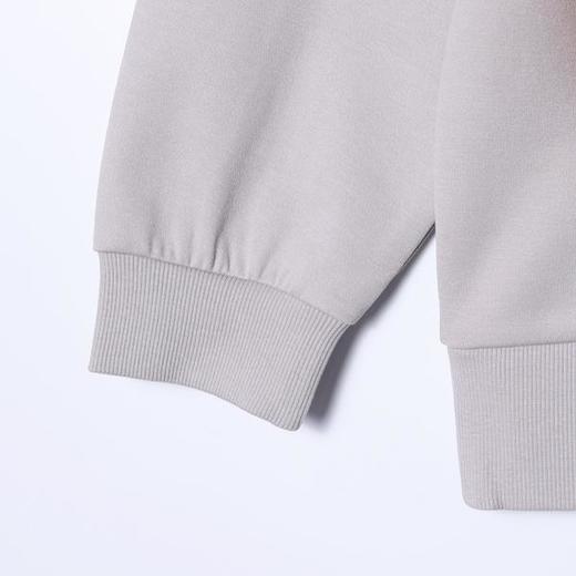 58308SDSA男士秋冬新款痞帅男装美式撞色重工裂纹印花圆领卫衣百搭宽松 商品图4