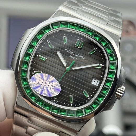 PPF/百达翡丽 5711系列💎镶钻限量版鹦鹉螺/一体Cal.324全自动机芯/直径40mm/厚度8.3超薄➕此5711是目前市面上做的非常好的版本 整表基于原版开模的super copy❕❕❕ 商品图3