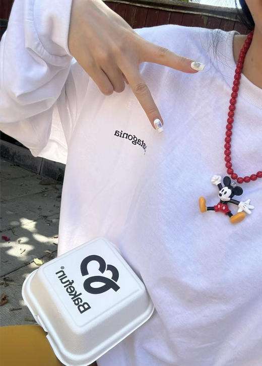 高品质！ 巴塔纯棉长袖T恤 情侣款！ 商品图13