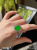 艳绿蛋面戒指【5010910】具体价格微信咨询 商品缩略图4