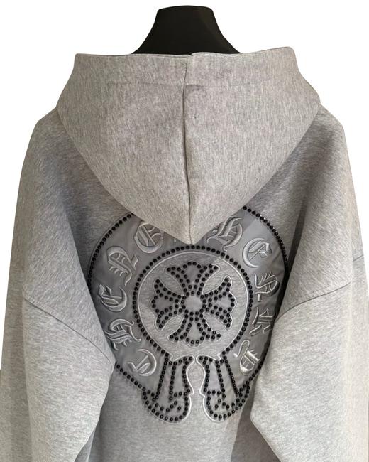 男款刺绣宽松连帽卫衣C01 商品图2