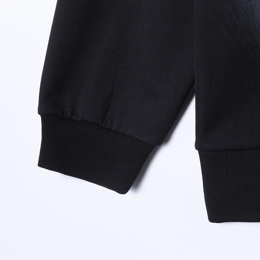 58308SDSA男士秋冬新款痞帅男装美式撞色重工裂纹印花圆领卫衣百搭宽松 商品图4