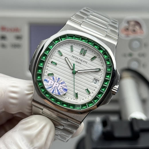 PPF/百达翡丽 5711系列💎镶钻限量版鹦鹉螺/一体Cal.324全自动机芯/直径40mm/厚度8.3超薄➕此5711是目前市面上做的非常好的版本 整表基于原版开模的super copy❕❕❕ 商品图1