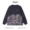 58310SDSA男士秋冬新款痞帅男装时尚动漫米奇印花圆领卫衣宽松百搭上衣 商品缩略图1