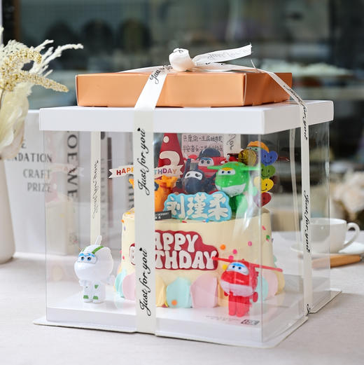 儿童款式超级飞侠蛋糕 商品图2