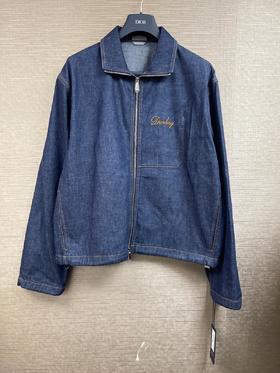 男款拉链牛仔外套010