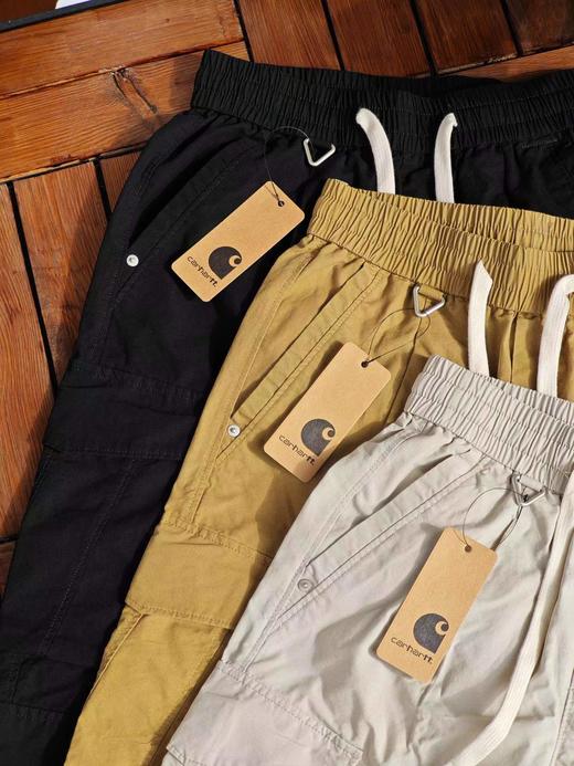 D100417简约美式纯色户外宽松os版型工装裤 商品图3