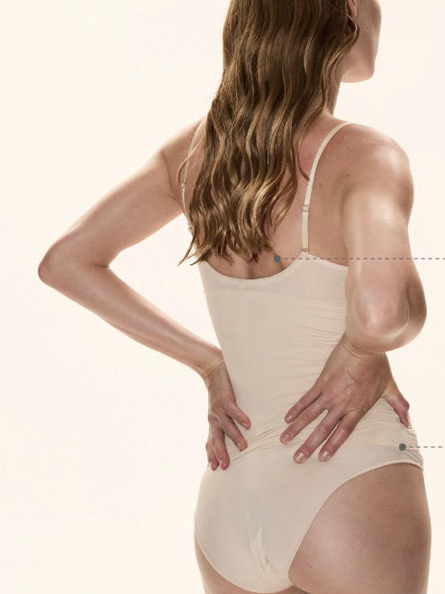 LOAM｜重塑全罩杯 长吊带上衣 [ 烟熏黑 / 暖柔沙 ] 商品图5