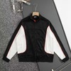 D100408拼色立领拉链夹克外套赛车服夹克 商品缩略图0