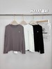 D100422一包3件装秋季新款圆领正肩薄款打底衫 商品缩略图0
