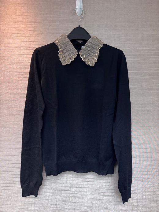 女款翻领针织毛衣010 商品图0