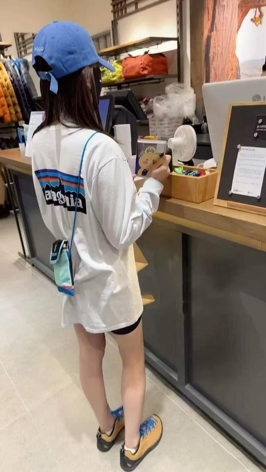 高品质！ 巴塔纯棉长袖T恤 情侣款！ 商品图12