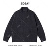 9578SDSA男士秋冬新款痞帅男装复古宽松拉链立领夹克外套时尚休闲上衣 商品缩略图1