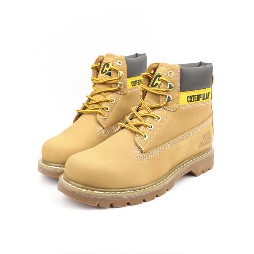 【云粉节】【95折】6楼卡特CAT秋冬经典黄靴高帮男款黄色P725755O1EDC25,吊牌价1398，现价1328 商品图1
