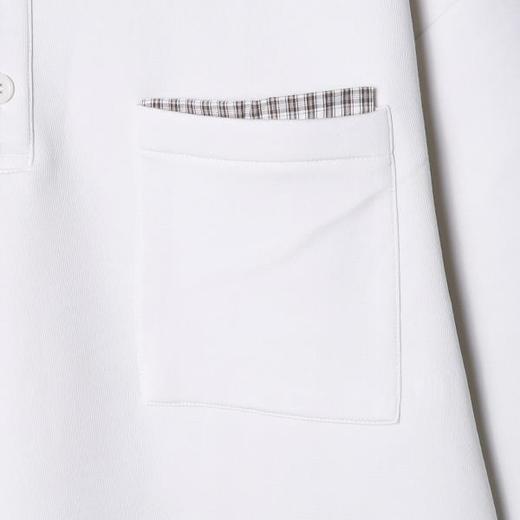 9537SDSA秋冬新款痞帅男装时尚简约拼接半纽扣圆领卫衣百搭宽松上衣 商品图3