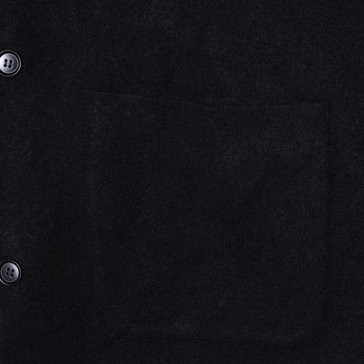 M056SDSA秋冬新款痞帅男装时尚拼色翻领针织衫百搭慵懒风毛衣外套宽松 商品图3